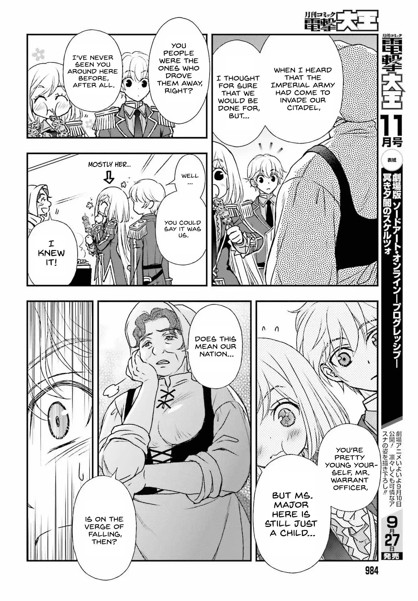 Shinigami ni Sodaterareta Shoujo wa Shikkoku no Tsurugi wo Mune ni Idaku Chapter 32 8